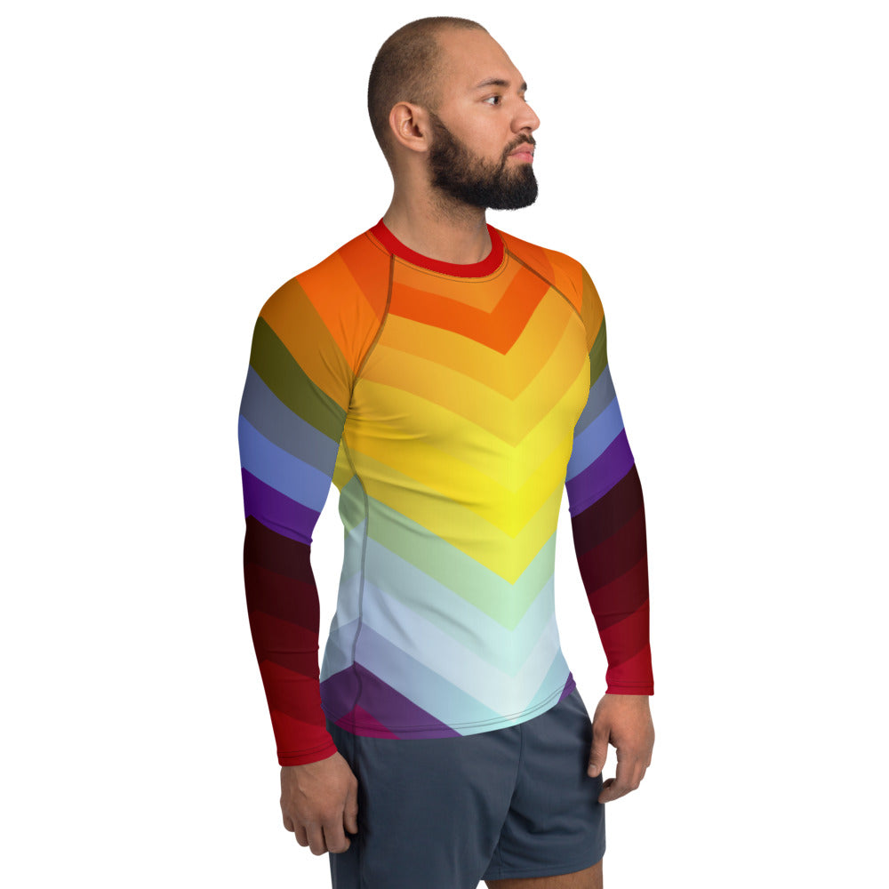 Rainbow Men's Rash Guard