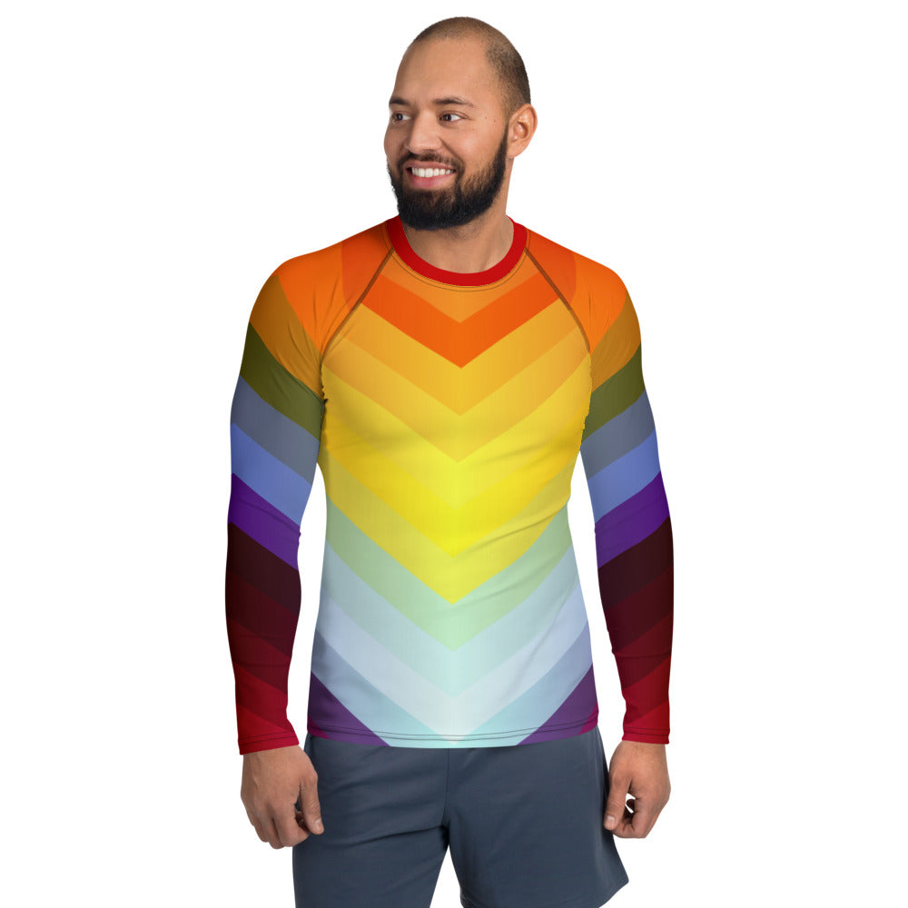 Rainbow Men's Rash Guard