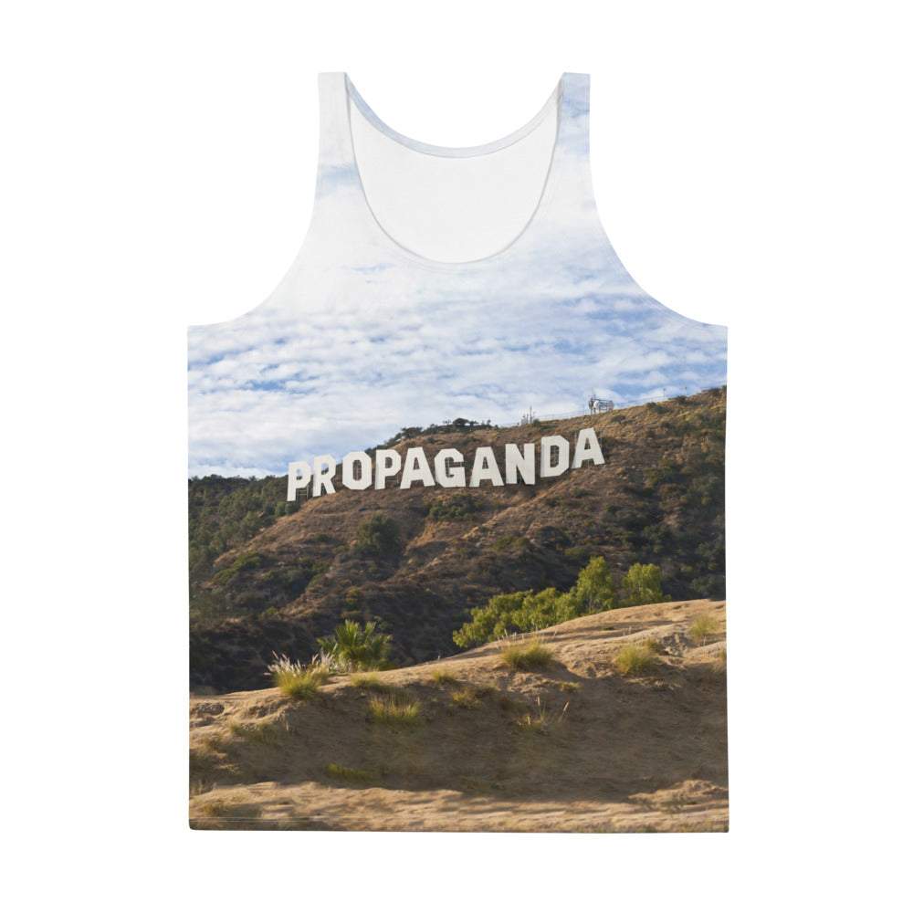 Hollywood Propaganda All Over Graphic Unisex Tank Top