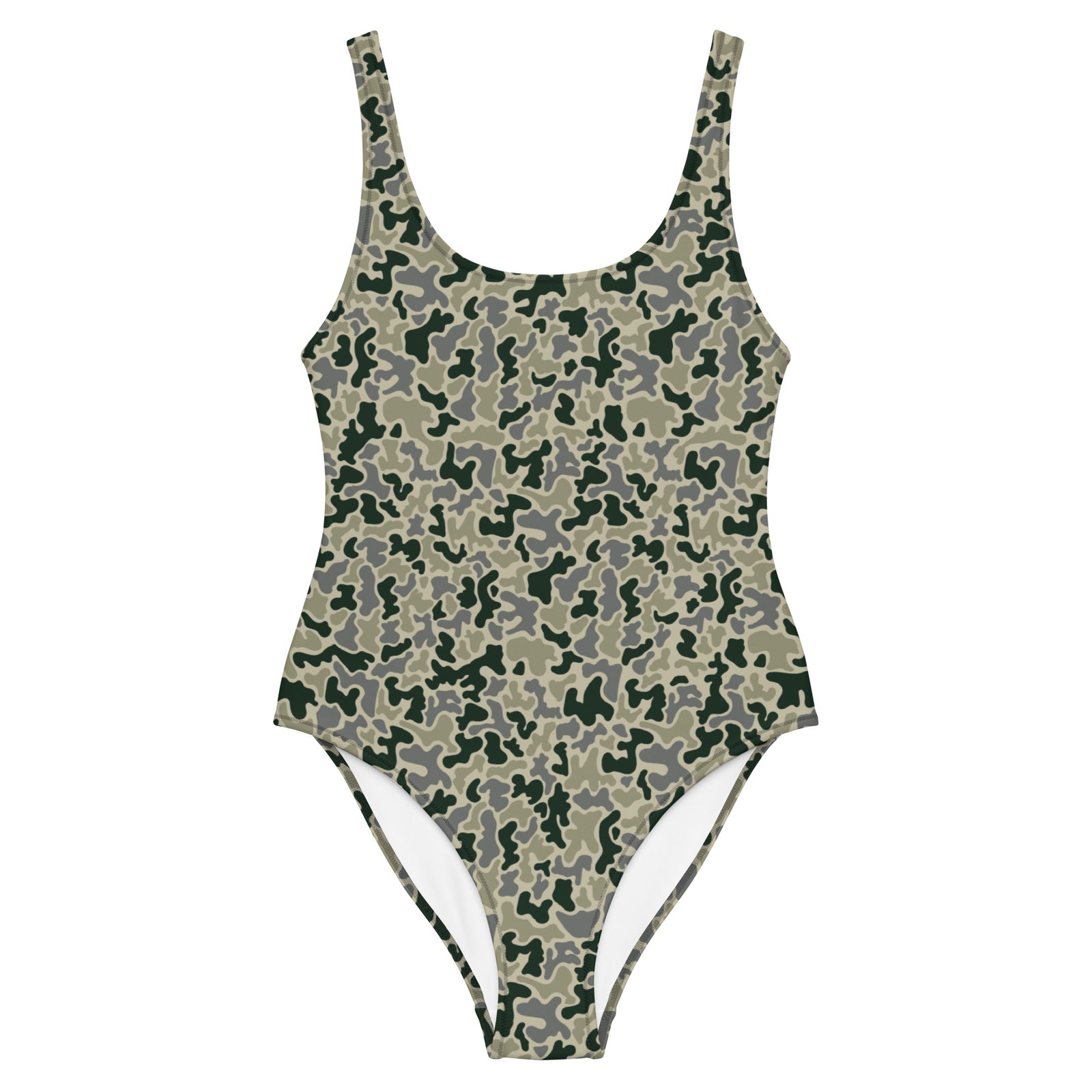 Marshstone CalCam Camo Pattern One-Piece Swimsuit