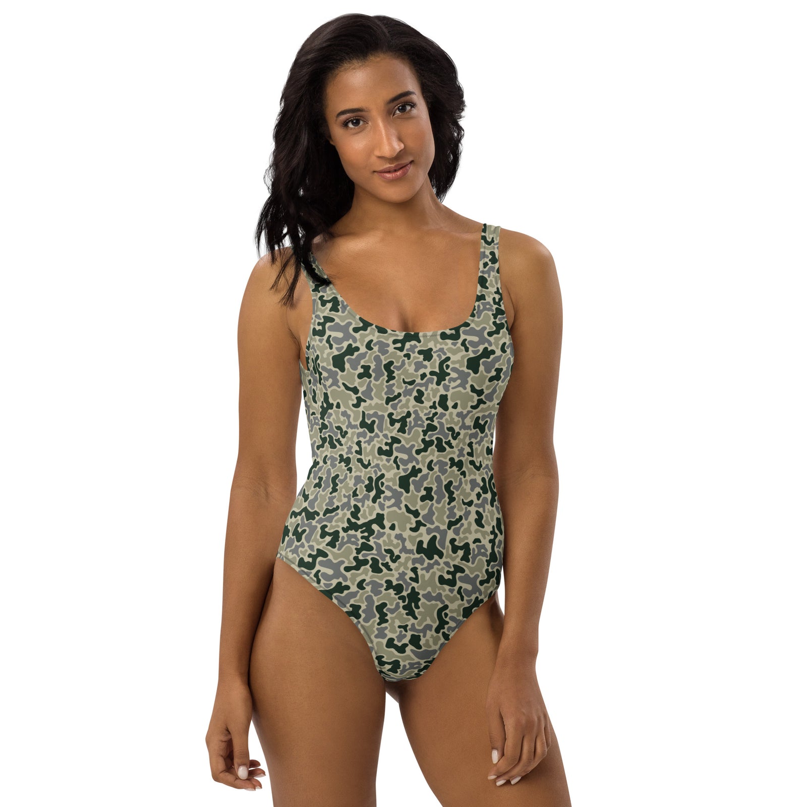 Marshstone CalCam Camo Pattern One-Piece Swimsuit