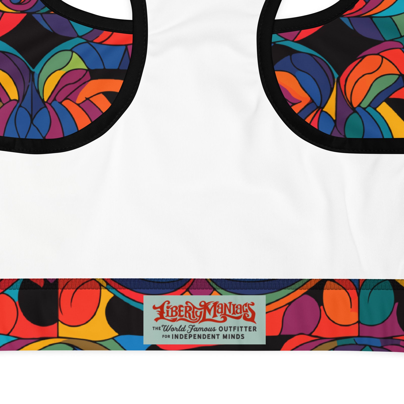 Kaleidoscopic Padded Sports Bra