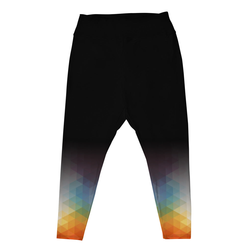 Rainbow Boogie Plus Size Leggings