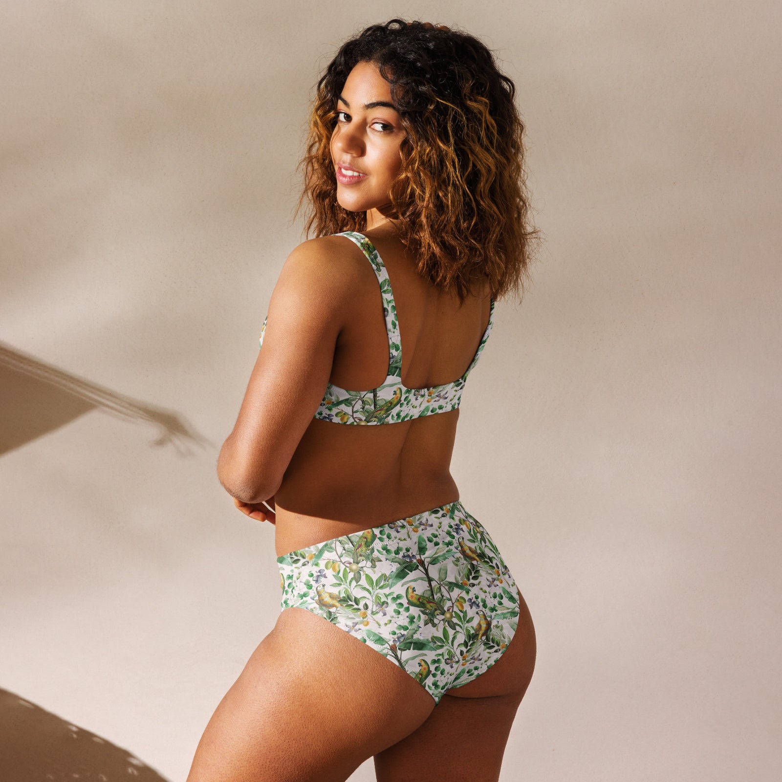 Tropical Treasures Recycled High-waisted Bikini