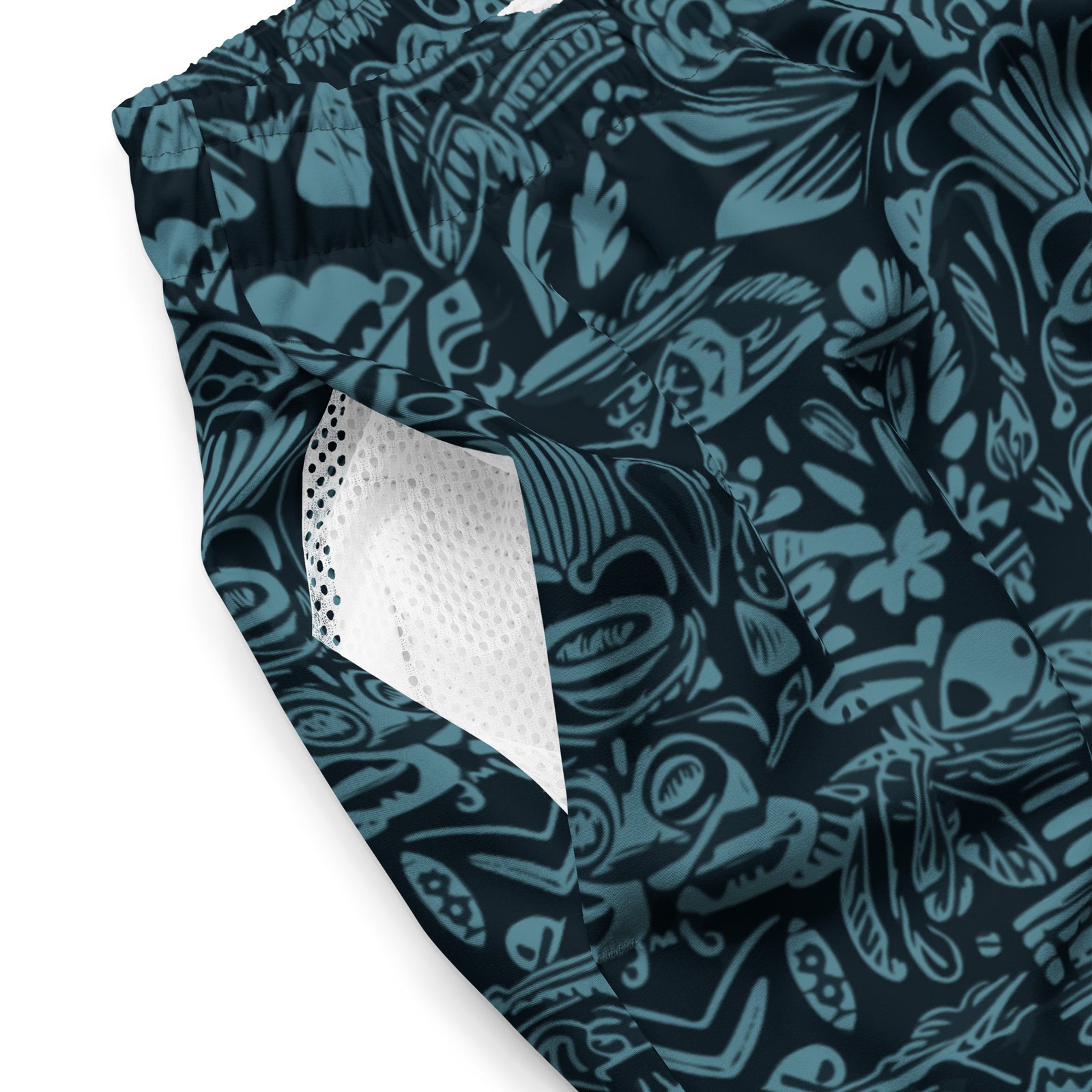 Sneaky Tiki Men's Swim Trunks