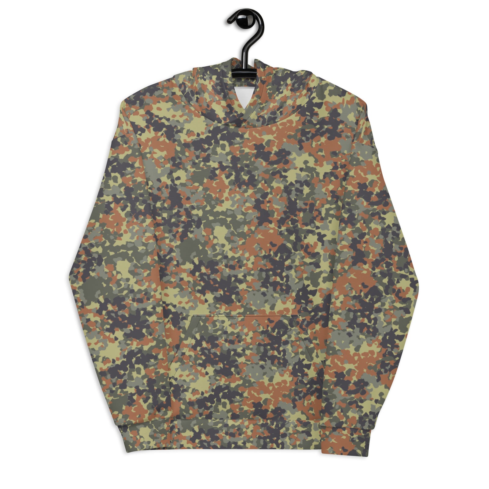 Flecktarn Reconnaissance Camo Brushed Fleece Hoodie
