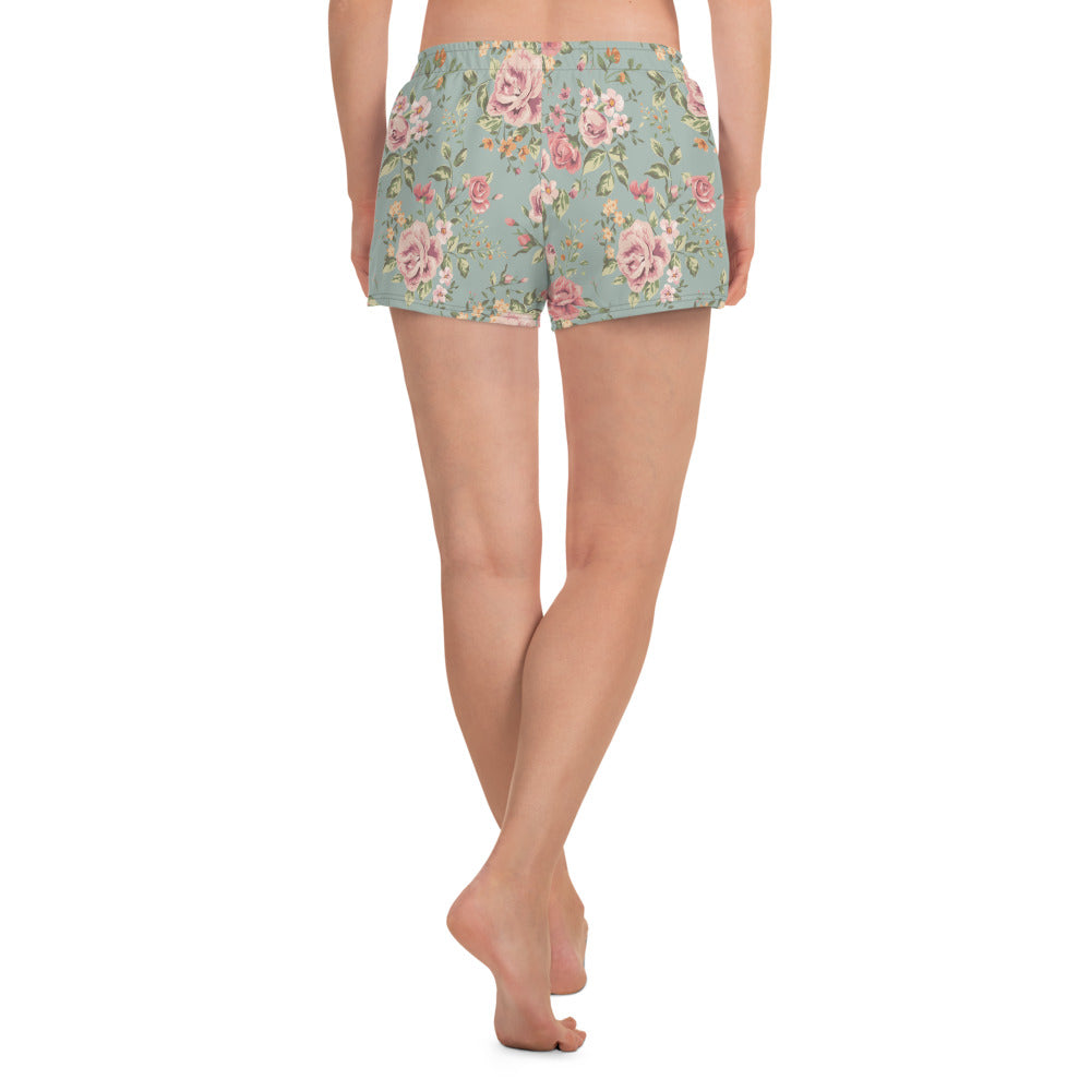 Floral Women’s Athletic Shorts