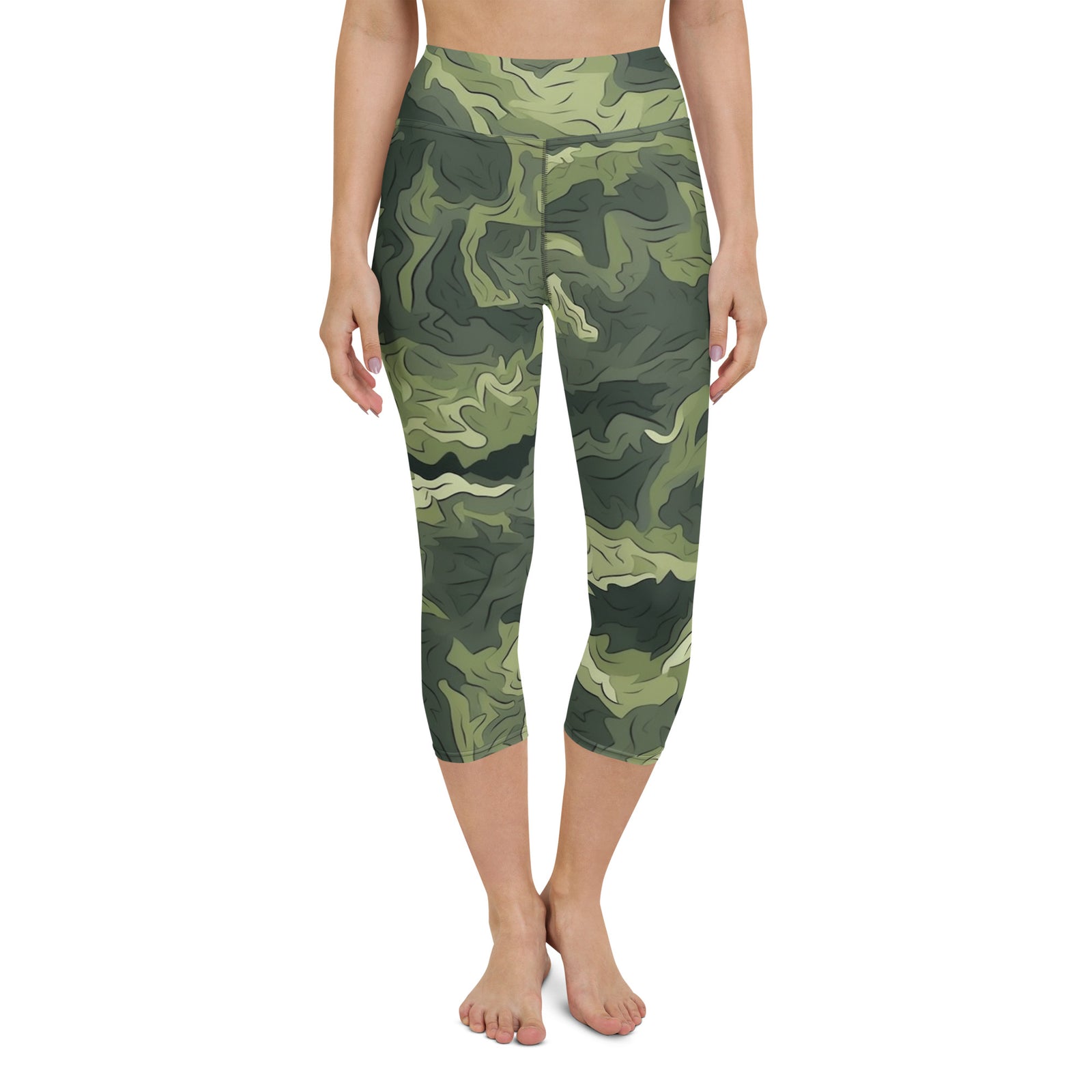 Mossy Grounds Organic Woodland Yoga Capri Leggings
