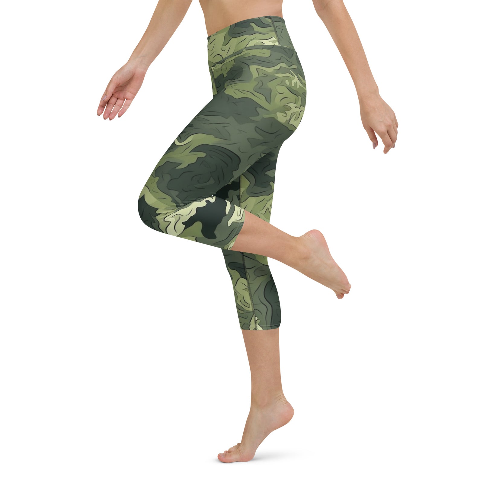 Mossy Grounds Organic Woodland Yoga Capri Leggings