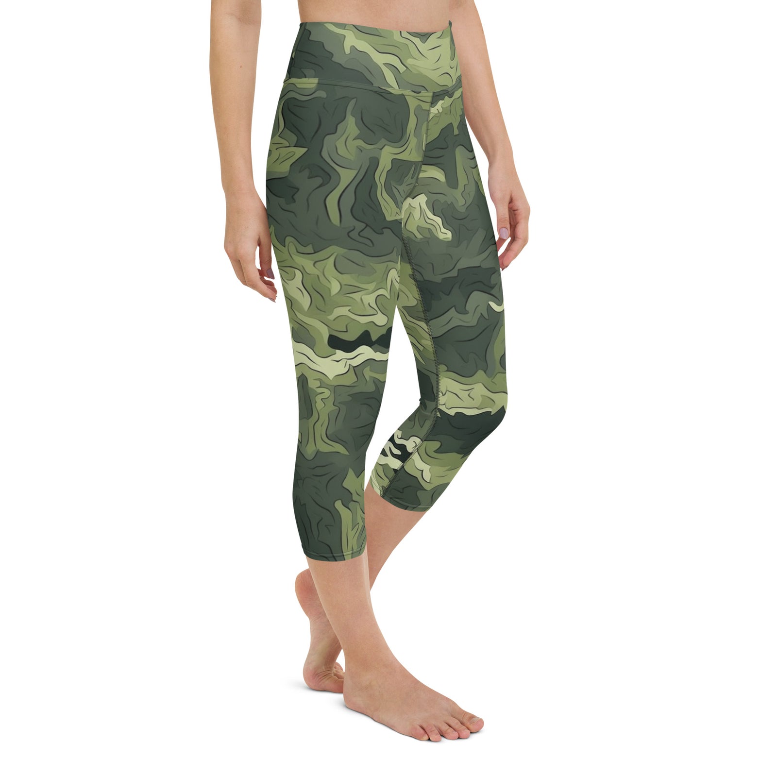 Mossy Grounds Organic Woodland Yoga Capri Leggings