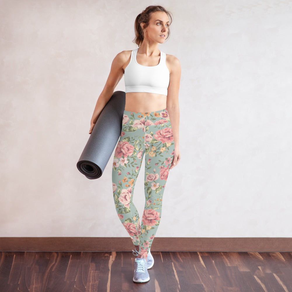 Floral Yoga Leggings