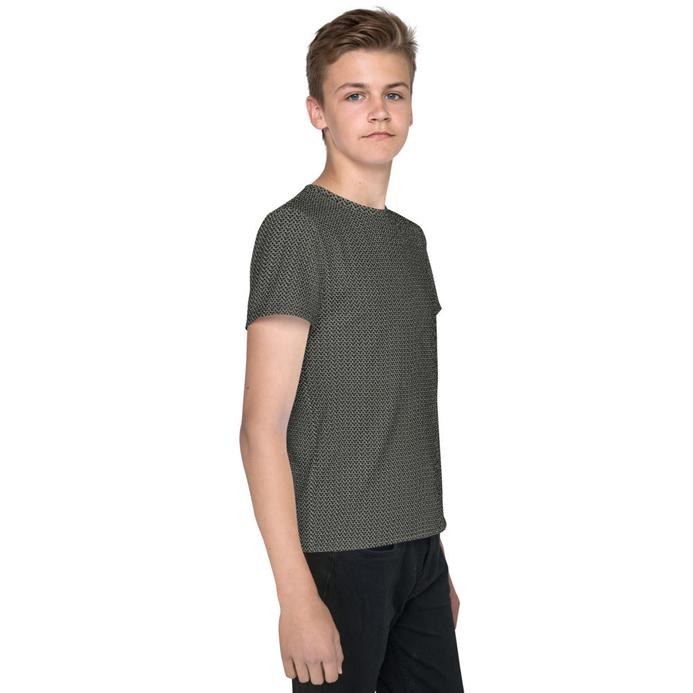 Youth Chainmail Pattern T-Shirt