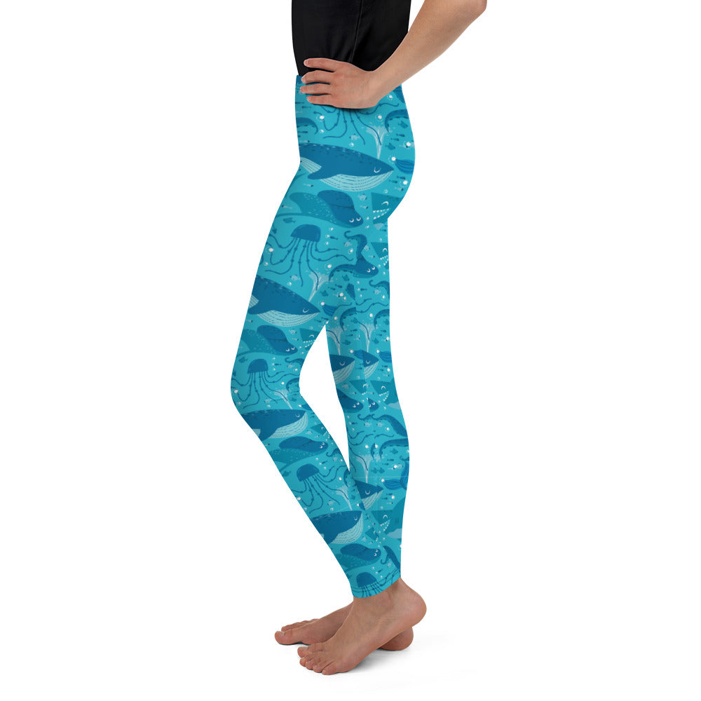 Seascape Youth Leggings