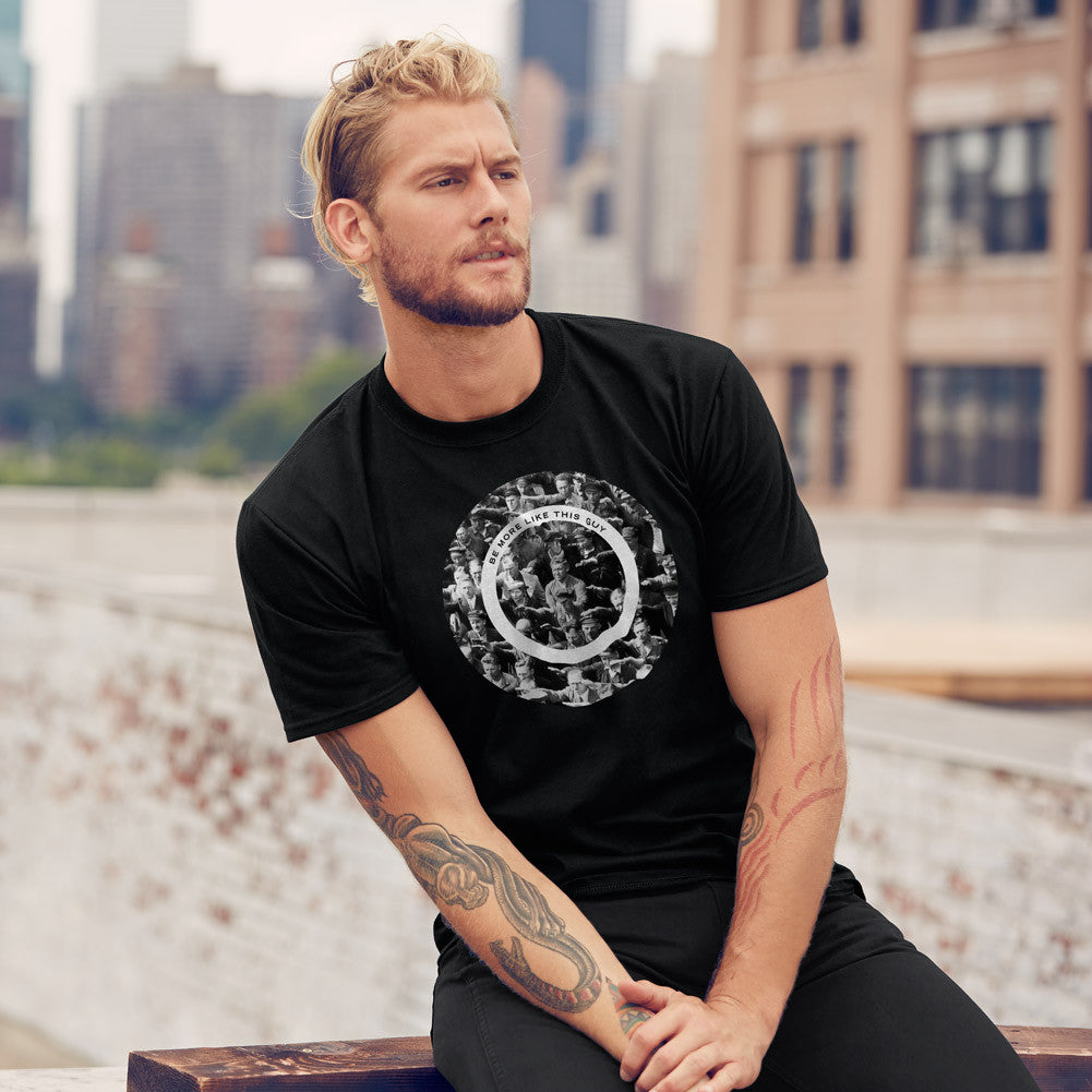 AUGUST LANDMESSER BE MORE LIKE THIS GUY Graphic T-Shirt