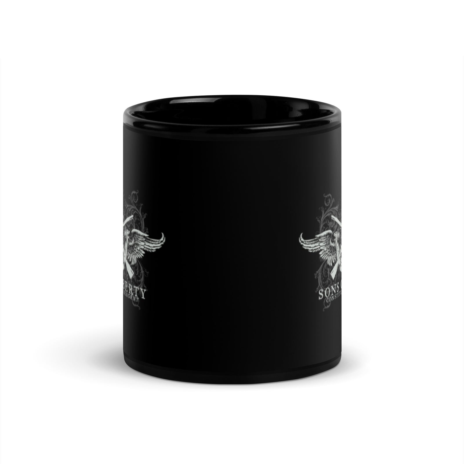 Sons of Liberty Insignia Black Mug
