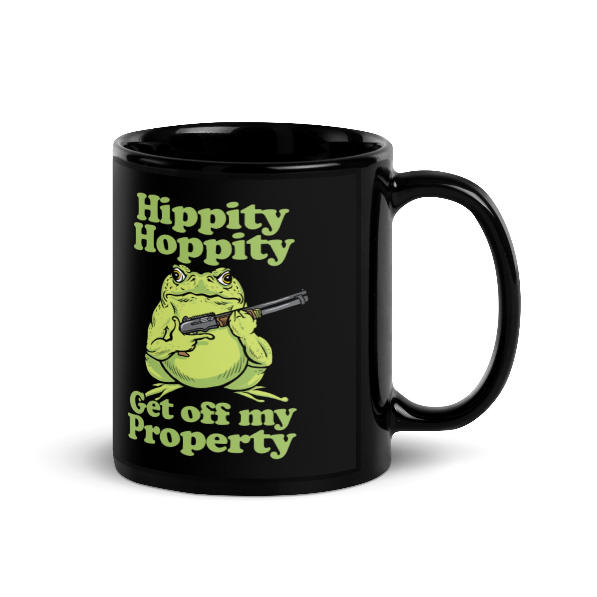 Hippity Hoppity Get Off My Property Coffee Mug