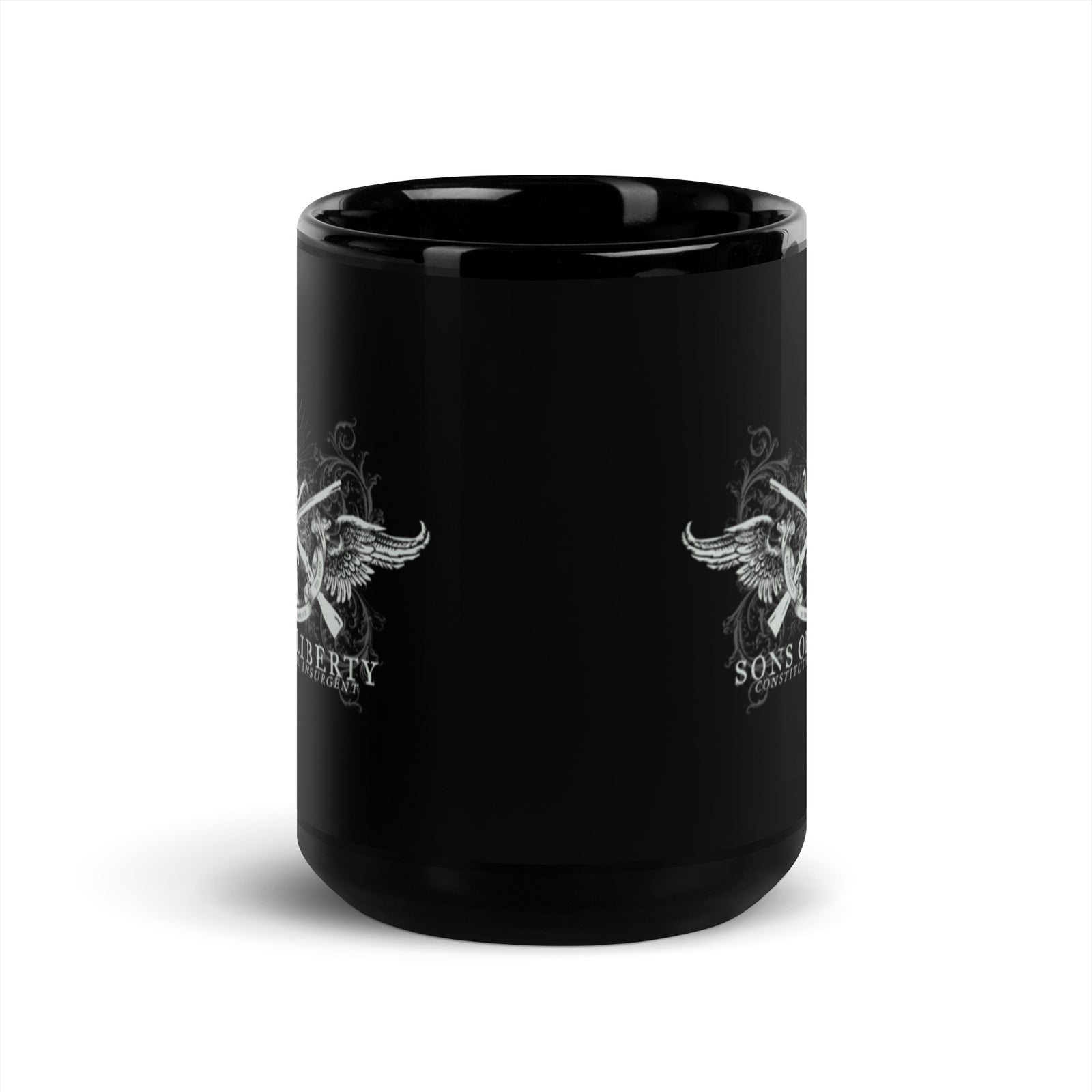 Sons of Liberty Insignia Black Mug