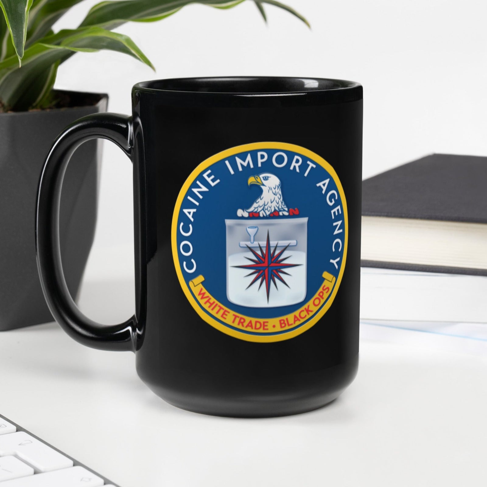 CIA Cocaine Import Agency Mug