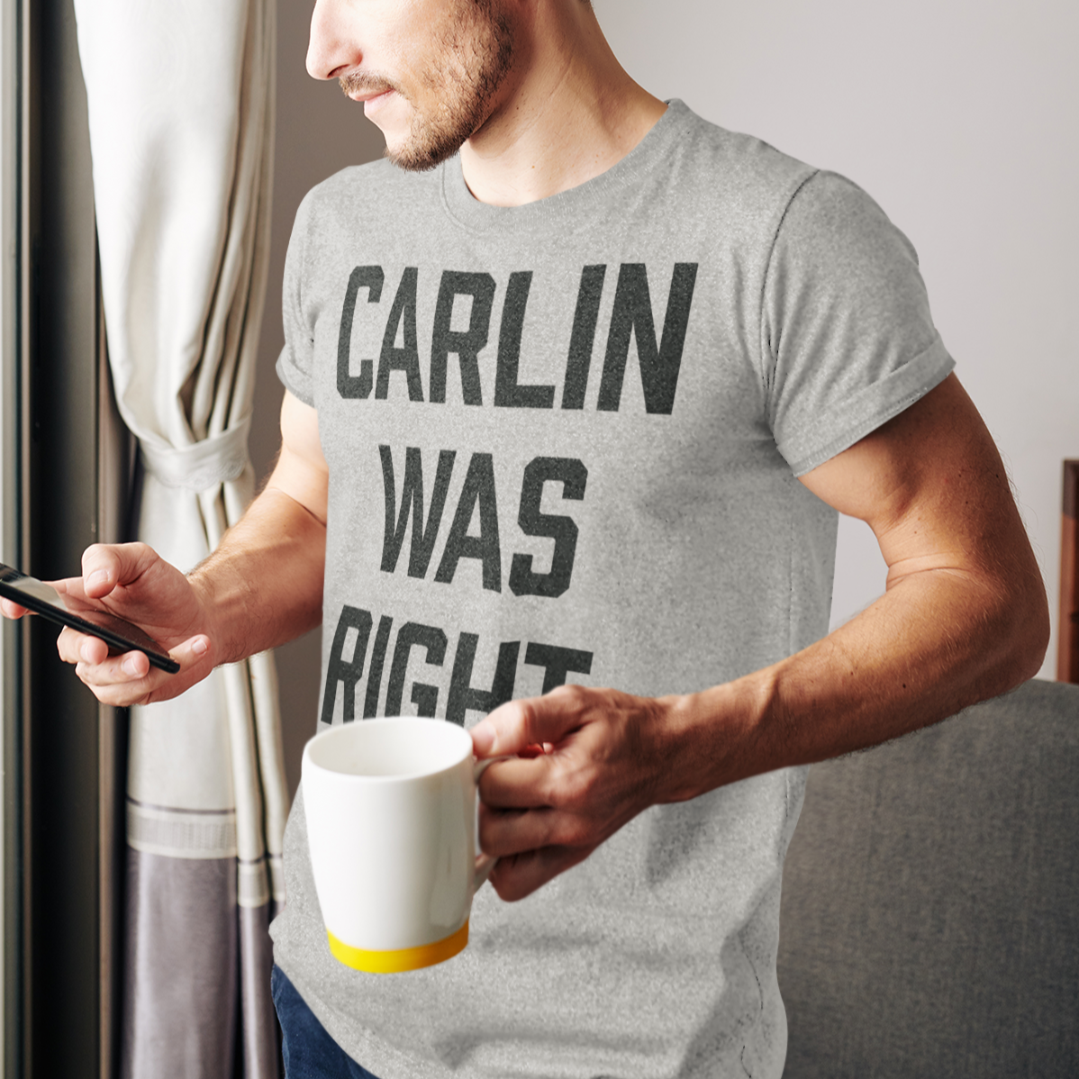 Carlin Was Right Tee