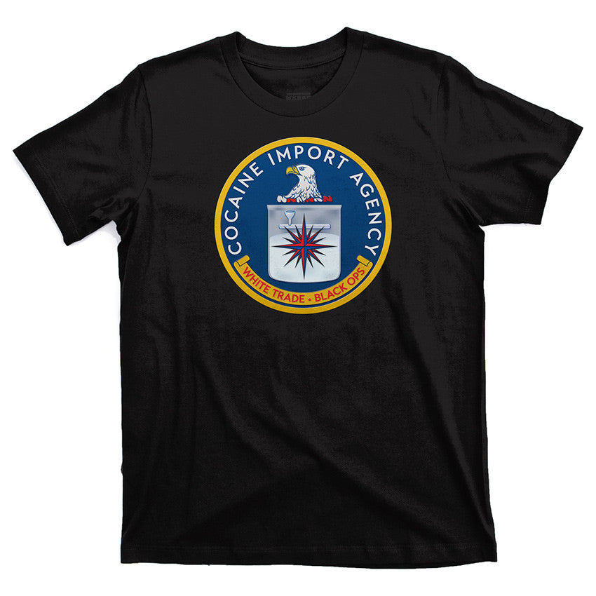 CIA Cocaine Import Agency Men&#39;s Shirts
