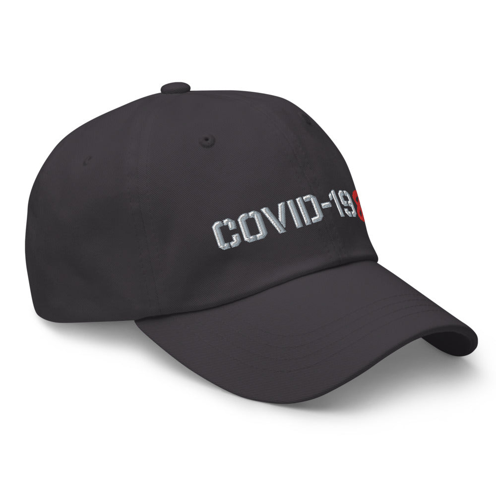 COVID-1984 Unstructured Twill Dad hat