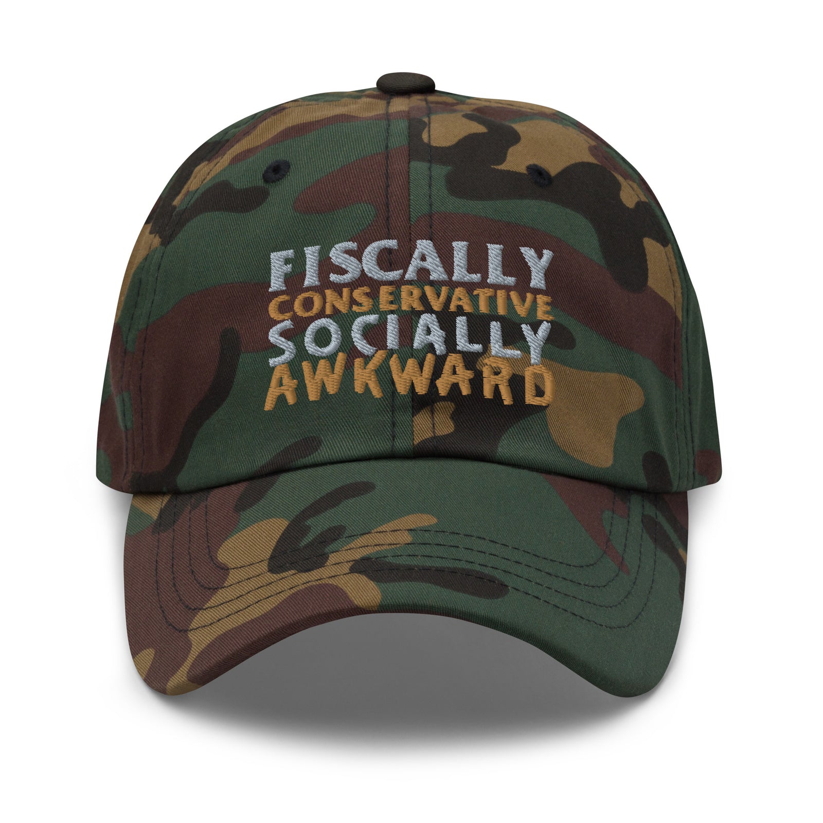 Fiscally Conservative Socially Awkward Dad Hat