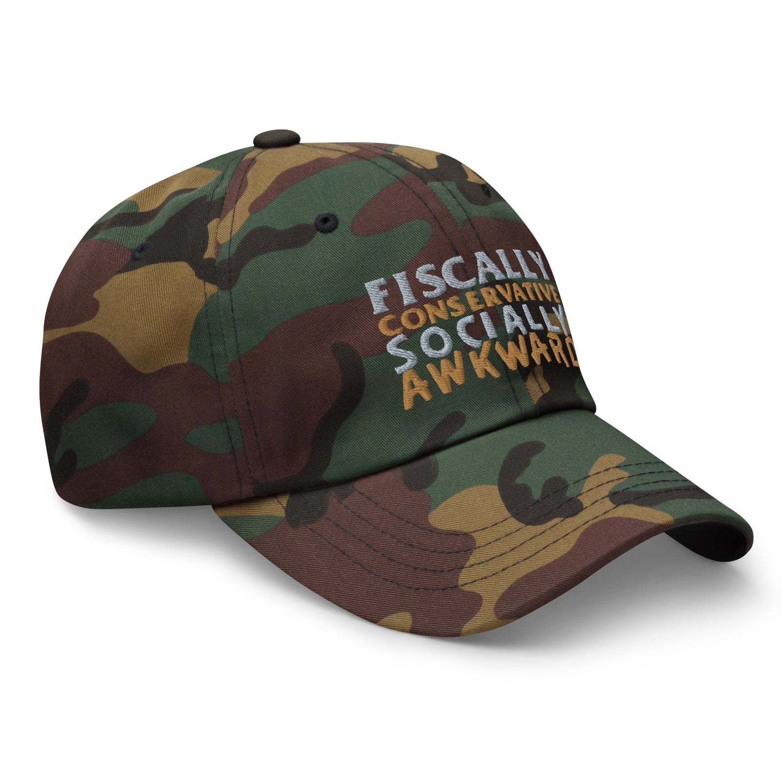 Fiscally Conservative Socially Awkward Dad Hat