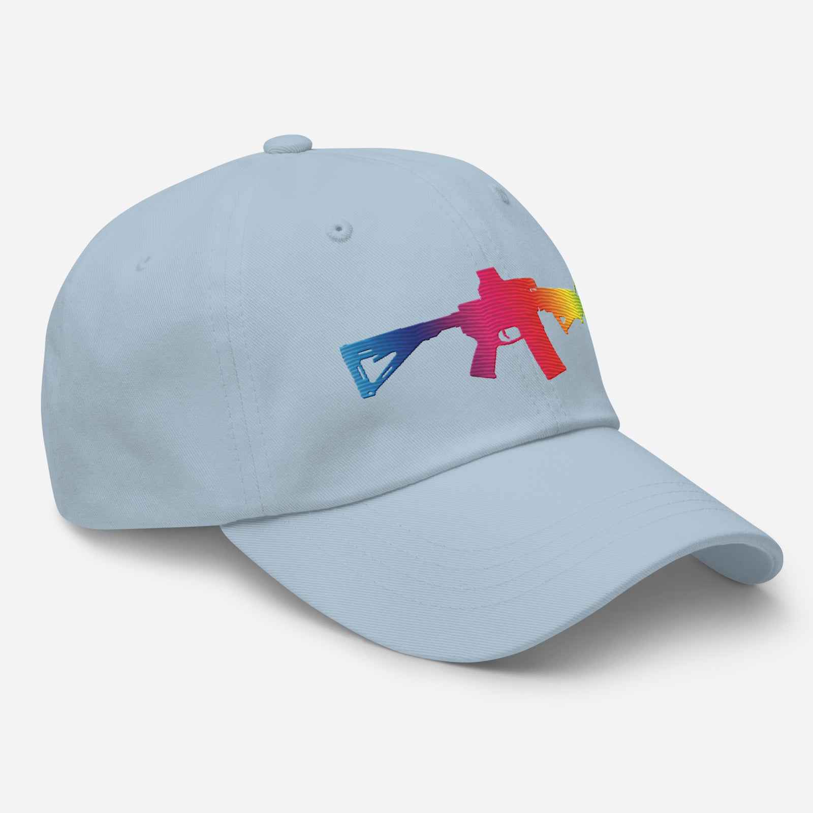 Rainbow Carbine Embroidered Dad hat
