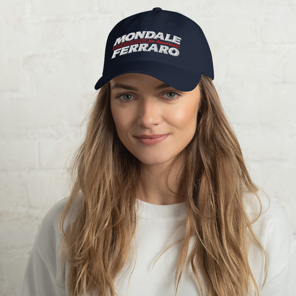 Mondale Ferraro 1984 Reproduction Campaign Dad Hat