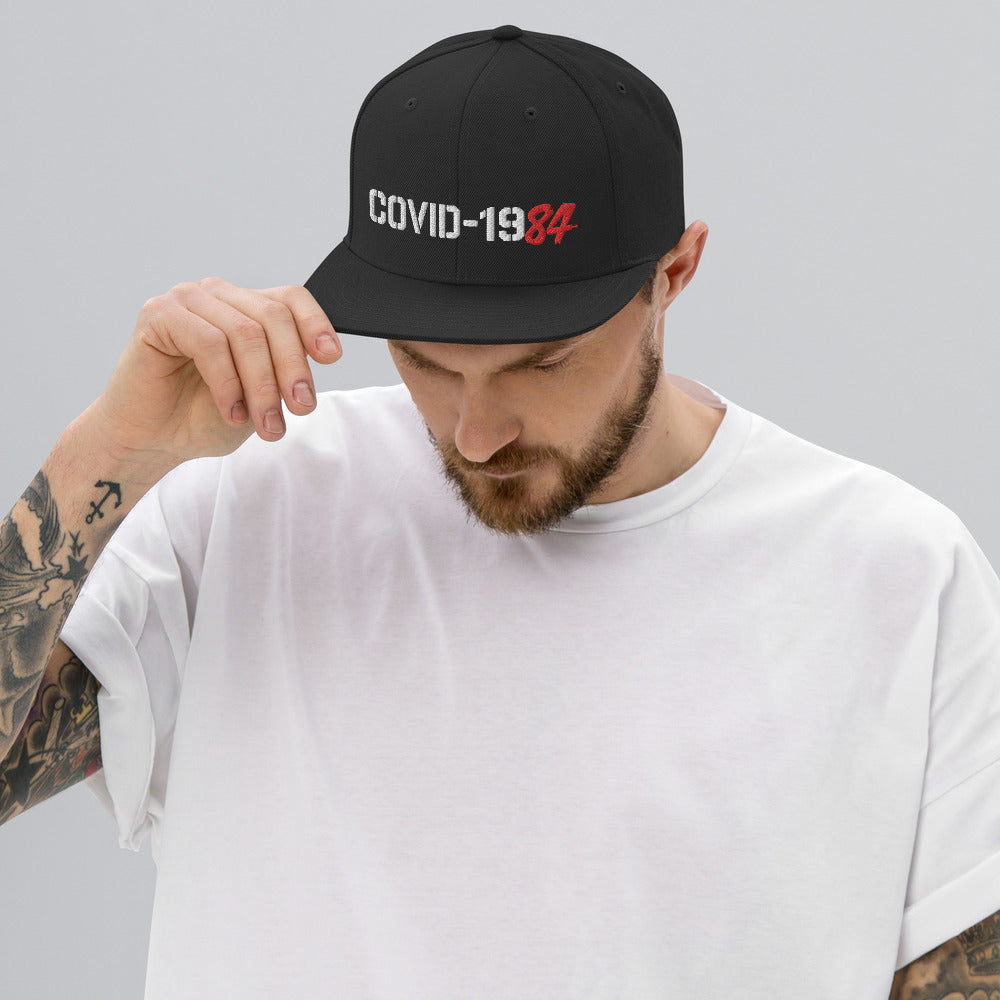 COVID-1984 Snapback Hat