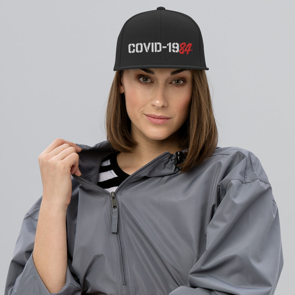 COVID-1984 Snapback Hat