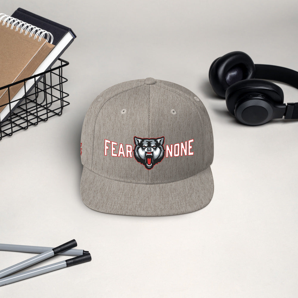 Fear None Wolf Snapback Hat