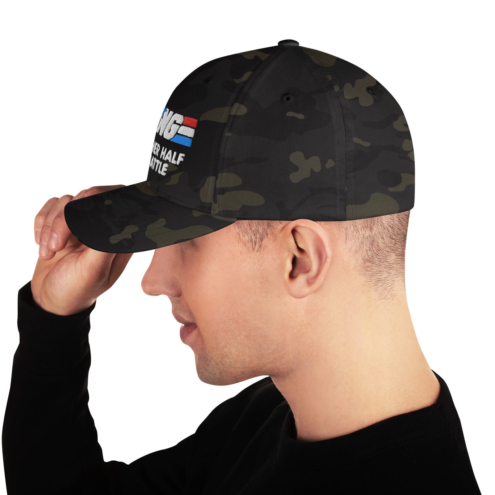 The Other Half of the Battle Flexfit Twill Cap