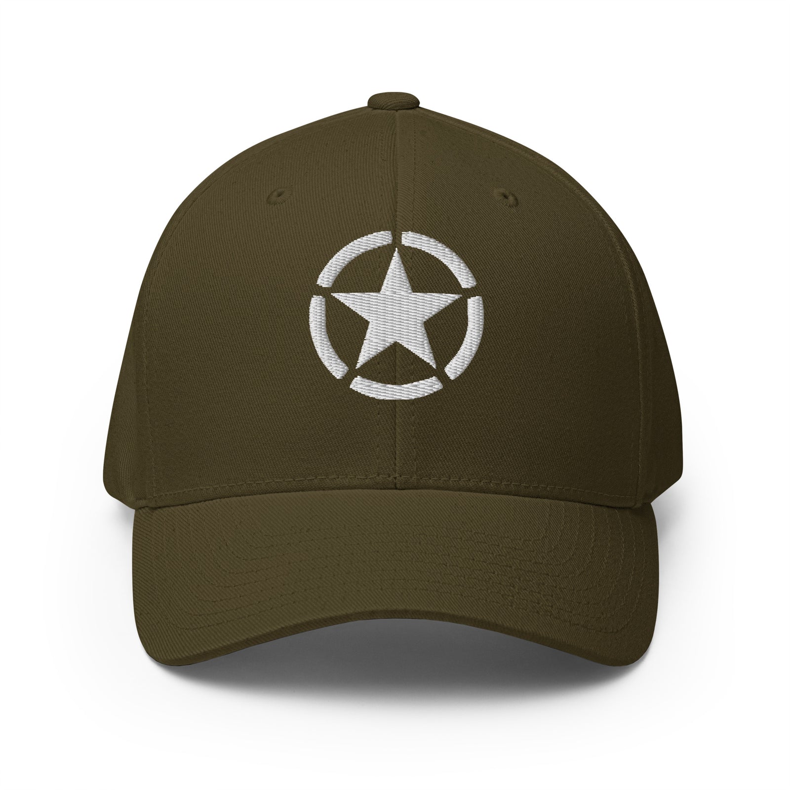 WW2 Circled Star Flexfit Cap