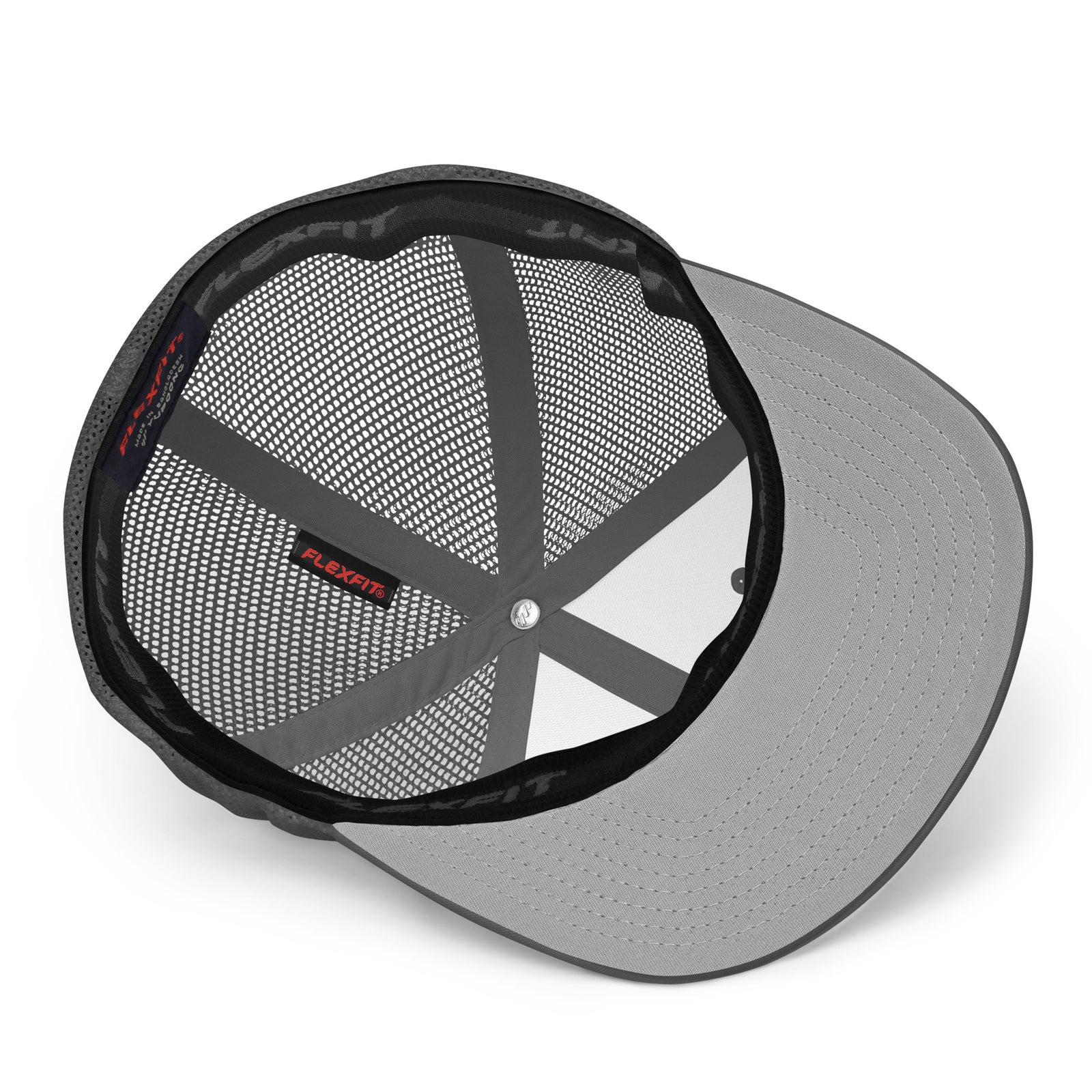 Flamethrower Mesh Flexfit Permacurv Trucker Cap