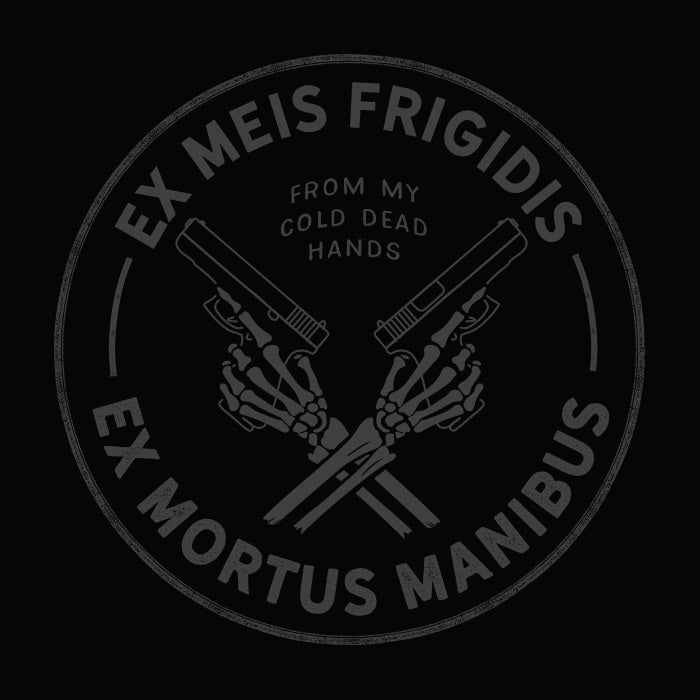 Cold Dead Hands Black Tonal Graphic T-Shirt