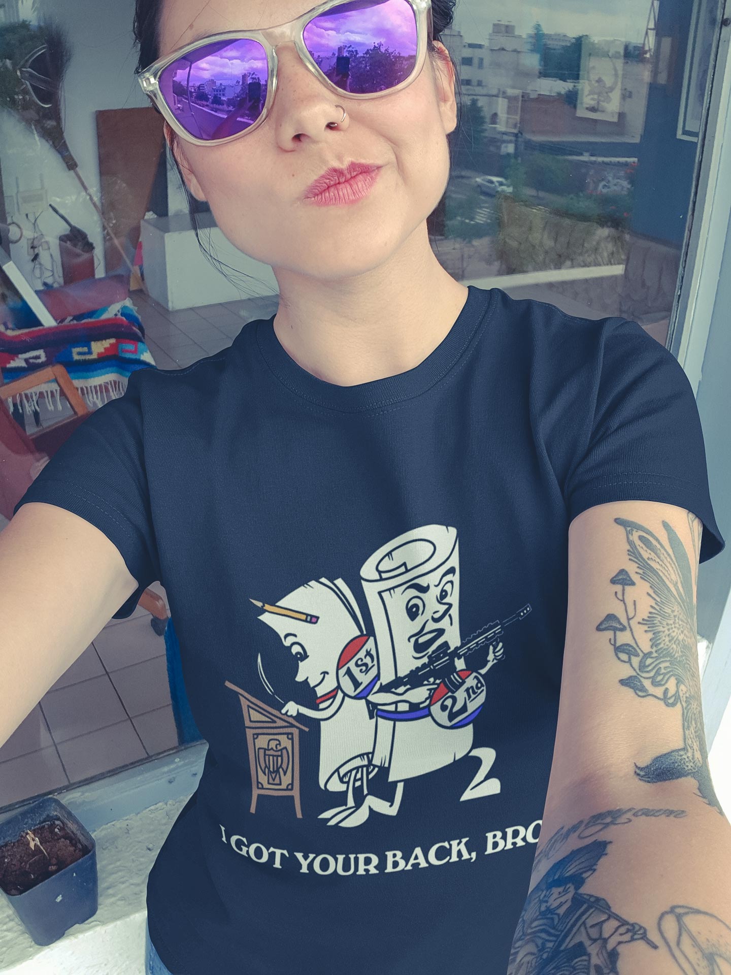 I Got Your Back Bro 2nd Amendment T-Shirt