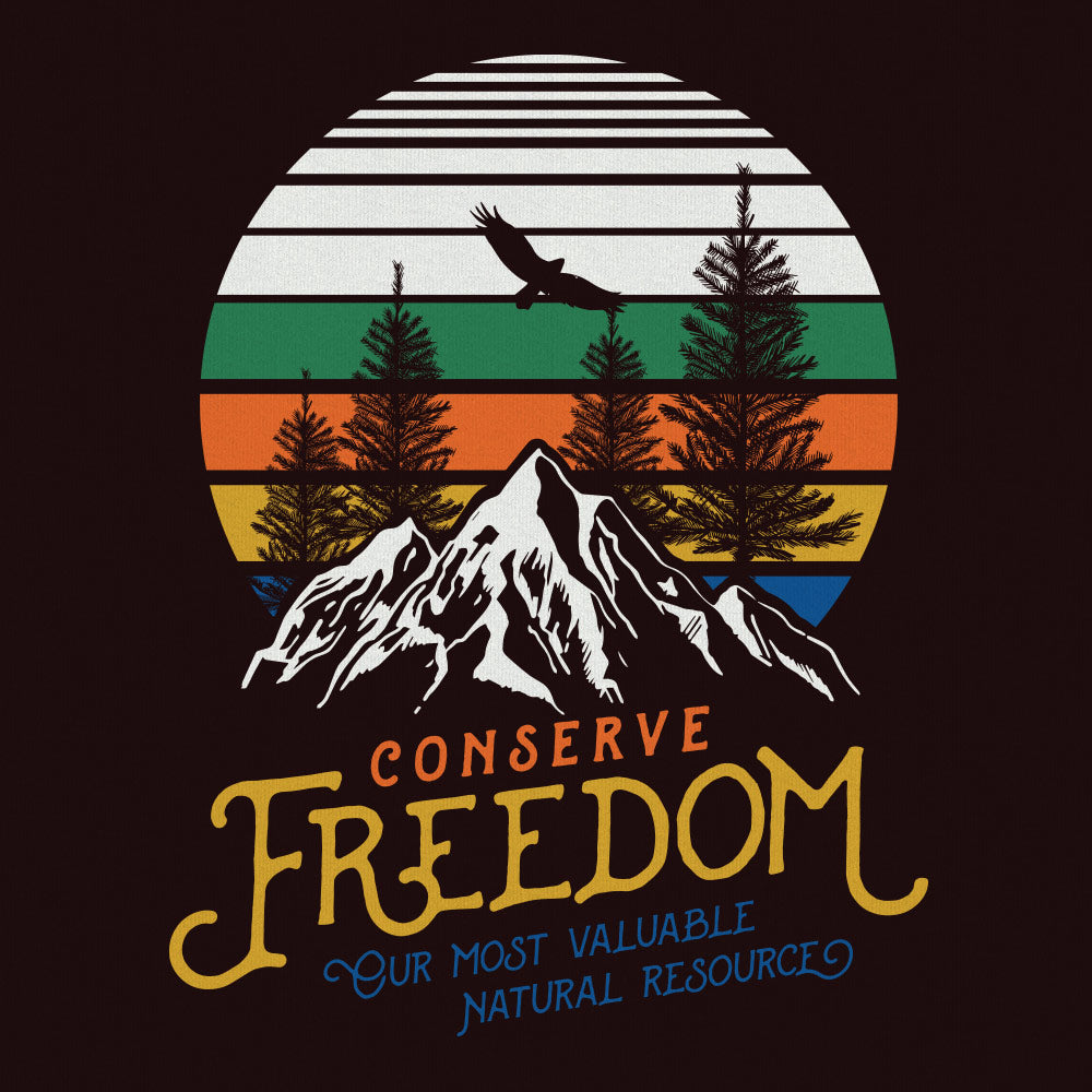 Conserve Freedom Graphic T-Shirt