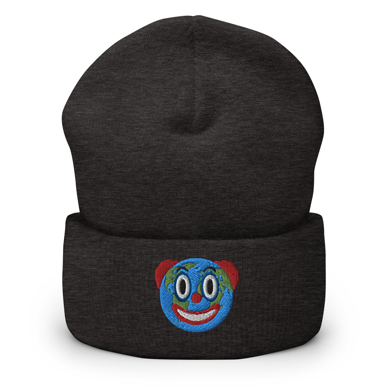 Clown World Embroidered Cuffed Beanie