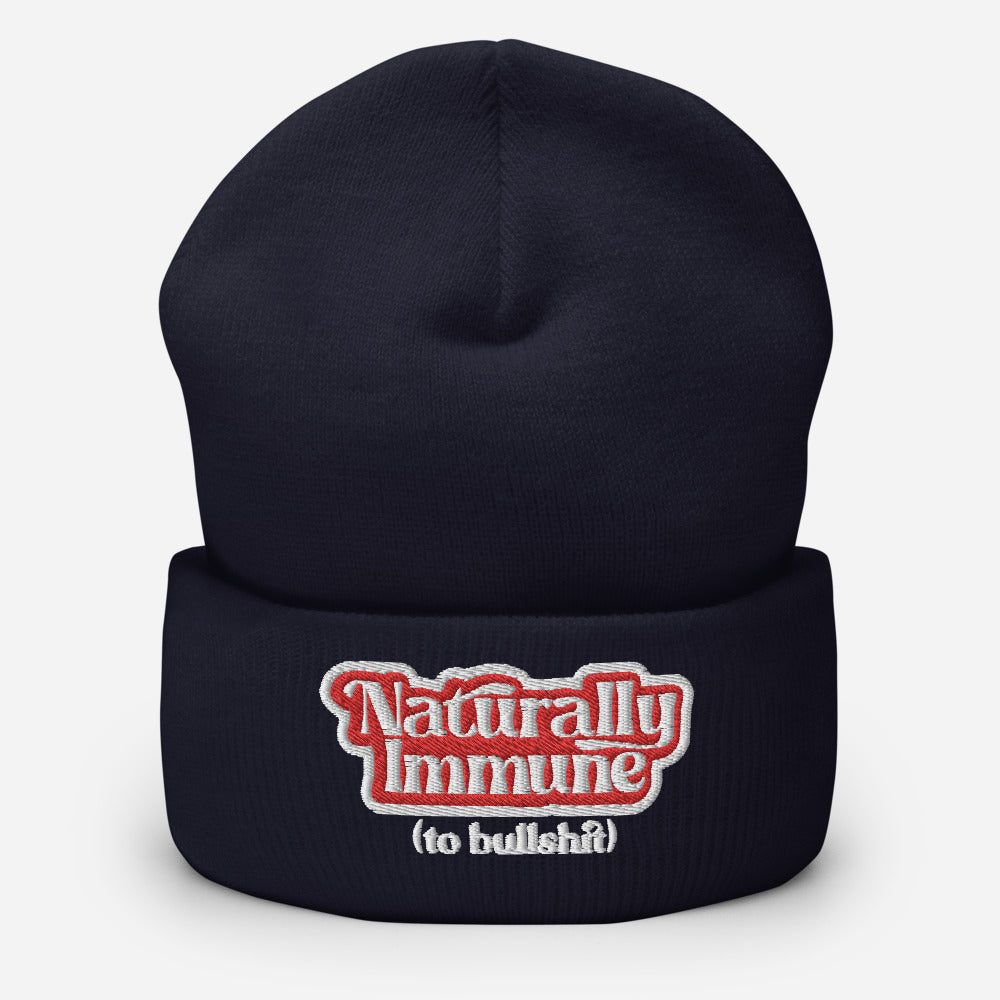 Naturally Immune Cuffed Beanie