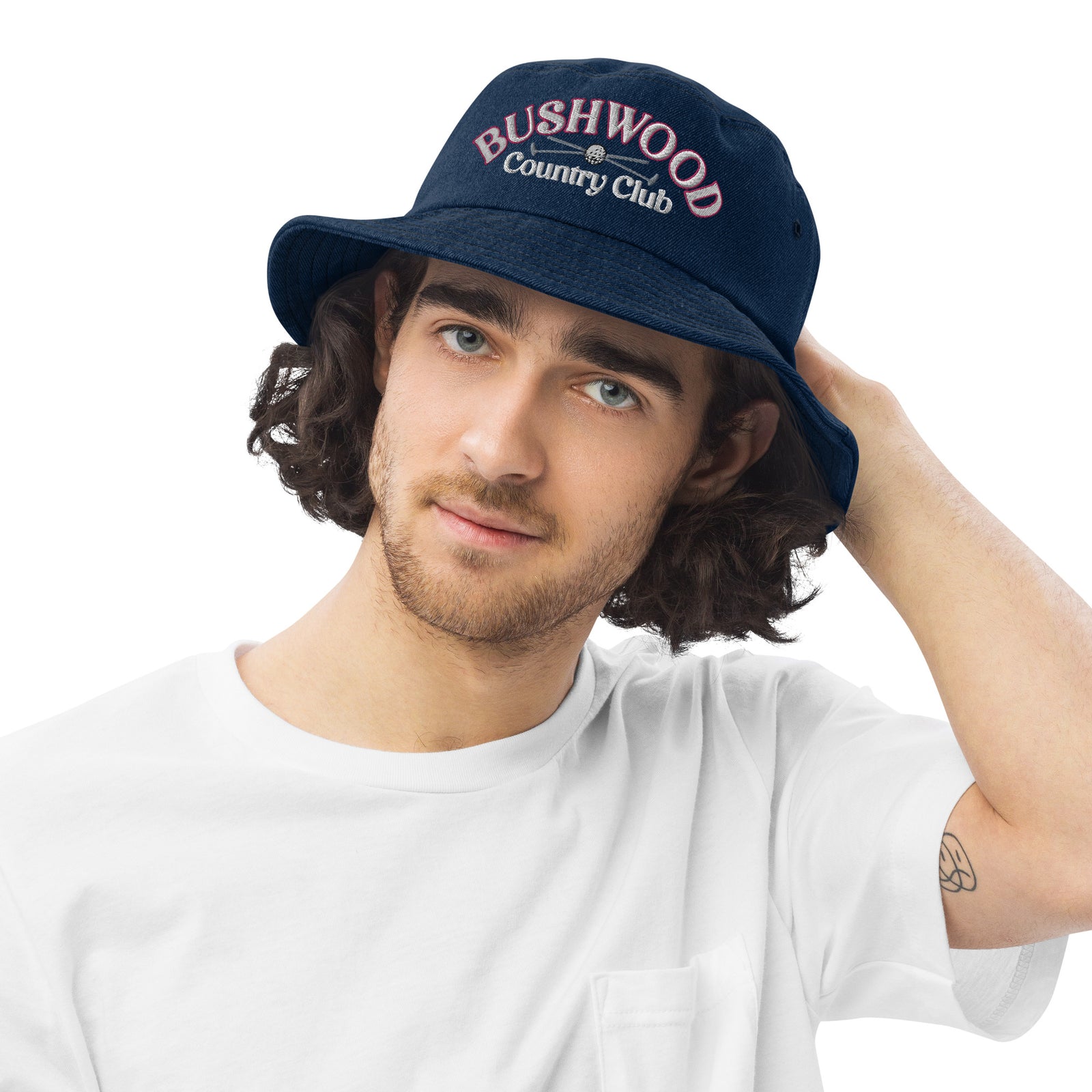 Bushwood Country Club Denim Bucket Golf Hat