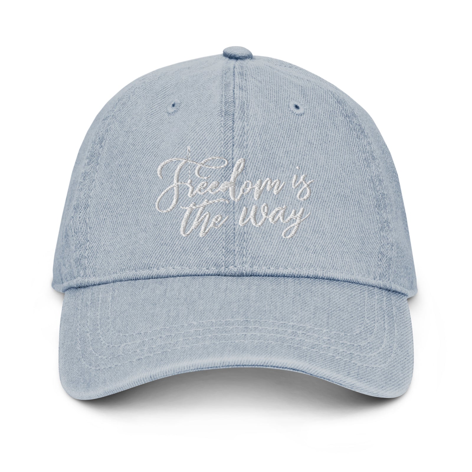 Freedom is the Way Denim Hat