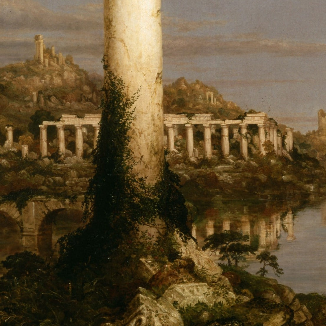 Desolation Thomas Cole The Course of Empire Art Print