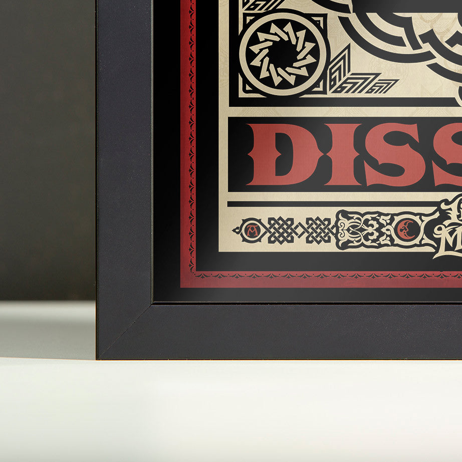 Dissent Framed Print