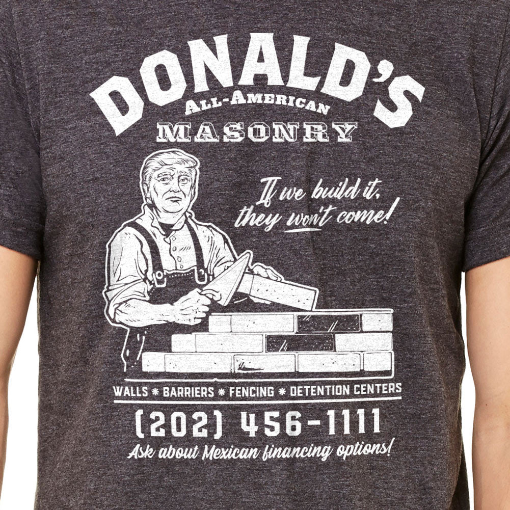 Donald Trump's All-American Masonry T-Shirt