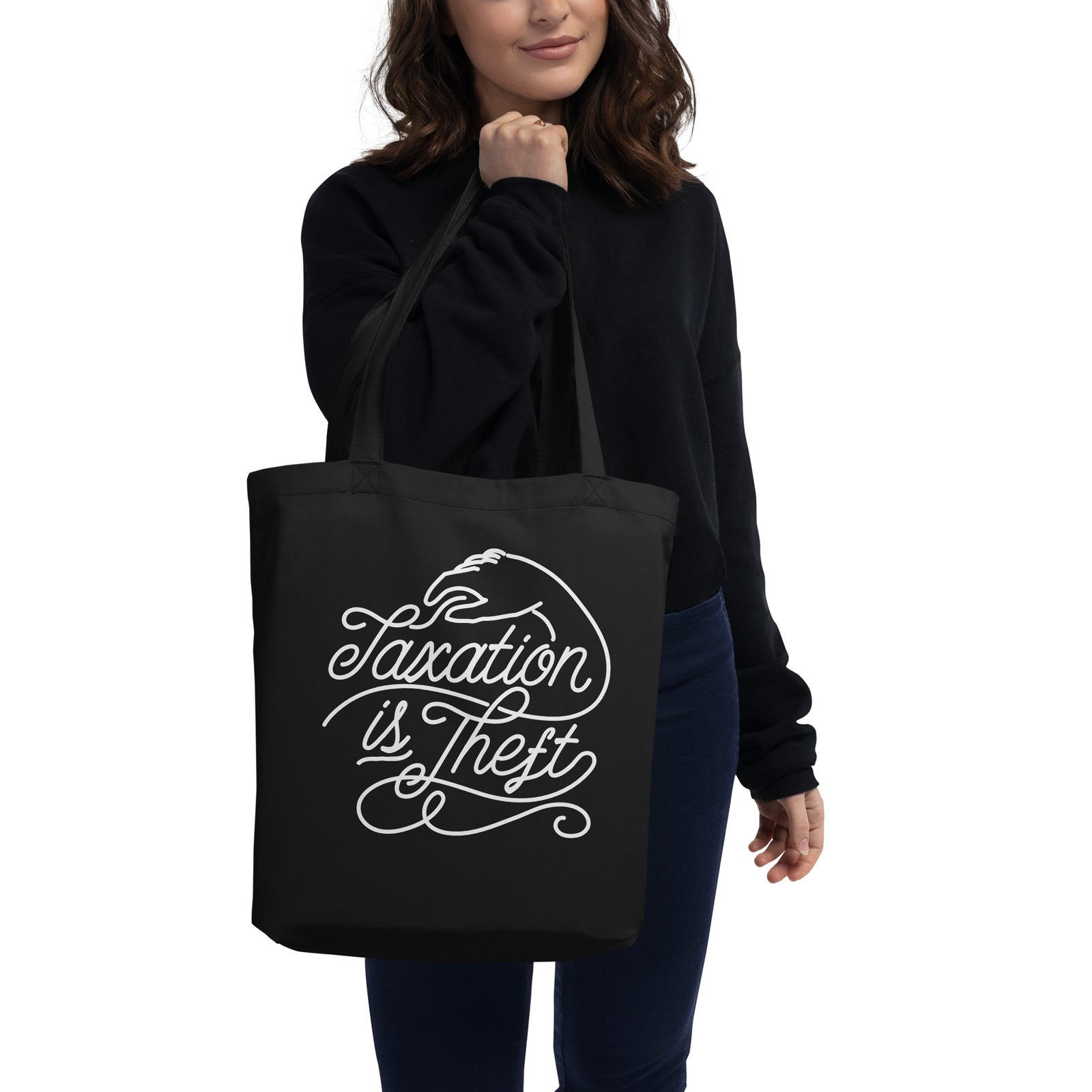 Taxation is Theft Eco Tote Bag