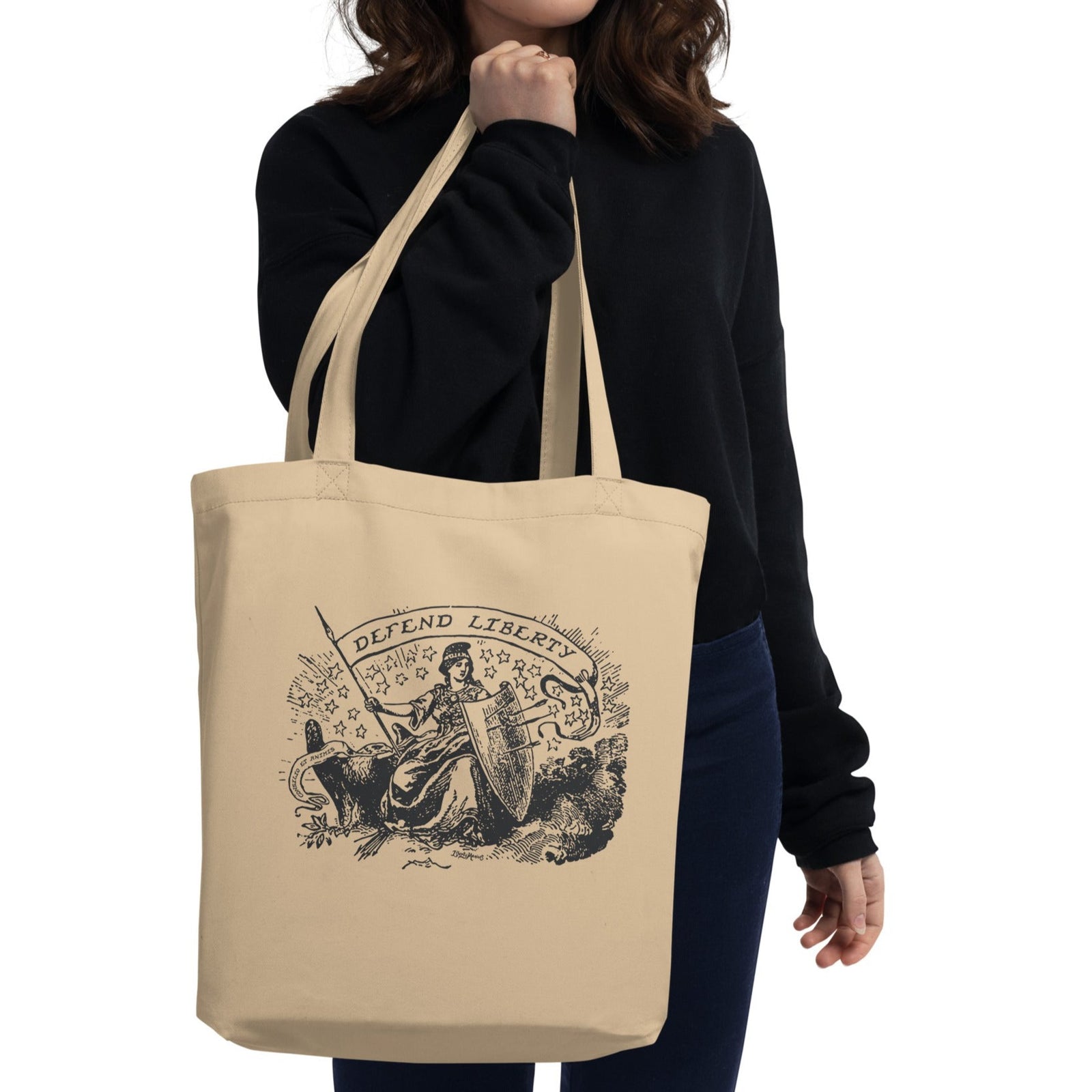 Defend Liberty Eco Tote Bag