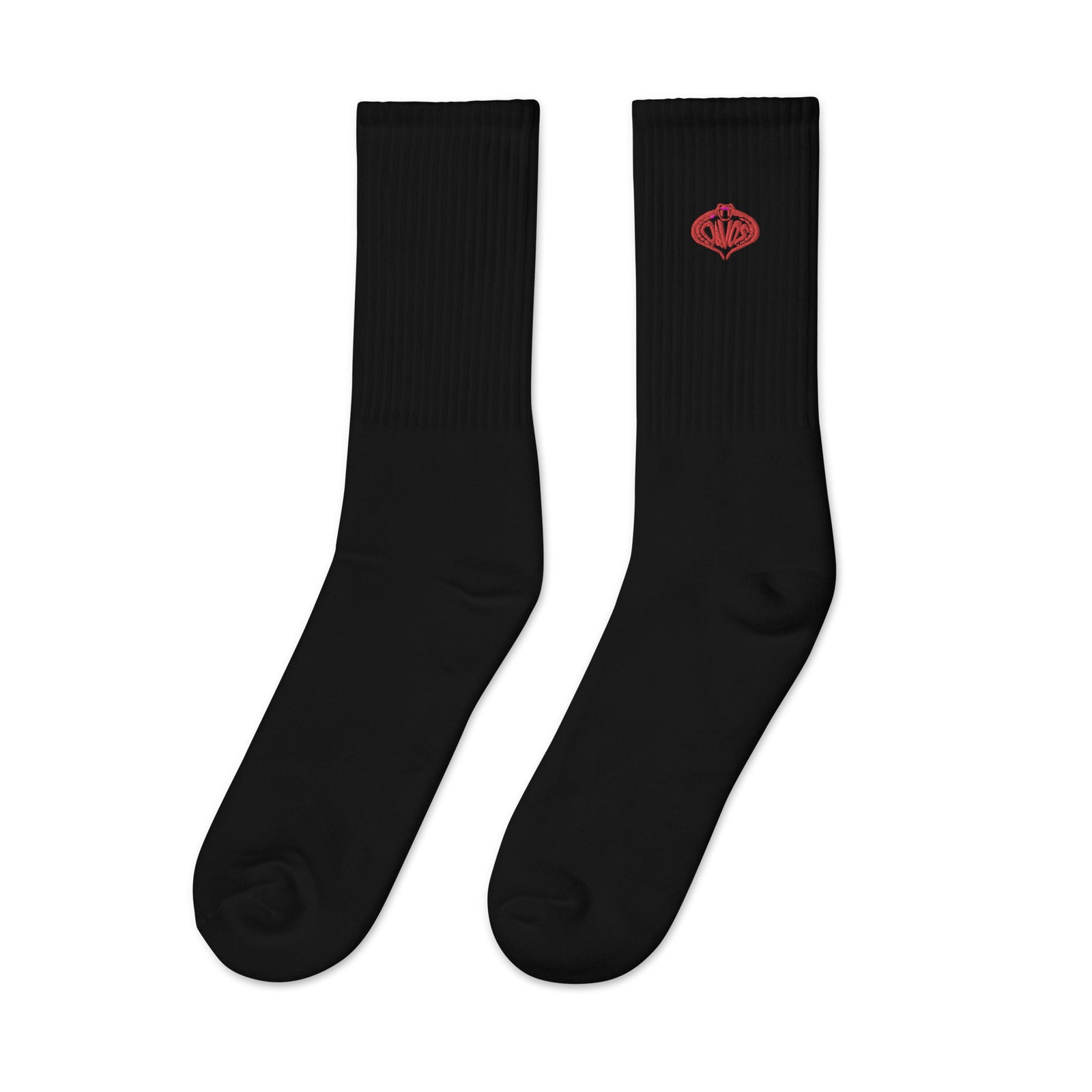 Davos Lizard People Logo Embroidered socks