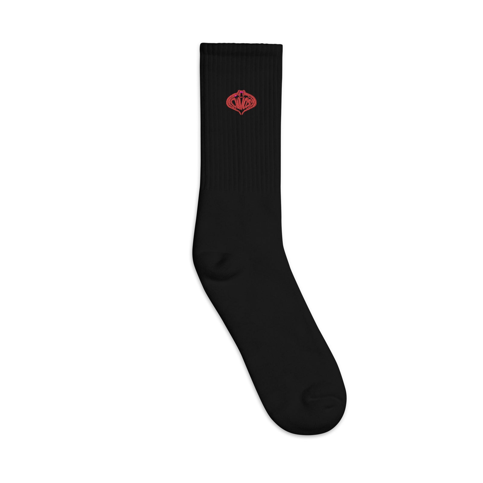 Davos Lizard People Logo Embroidered socks