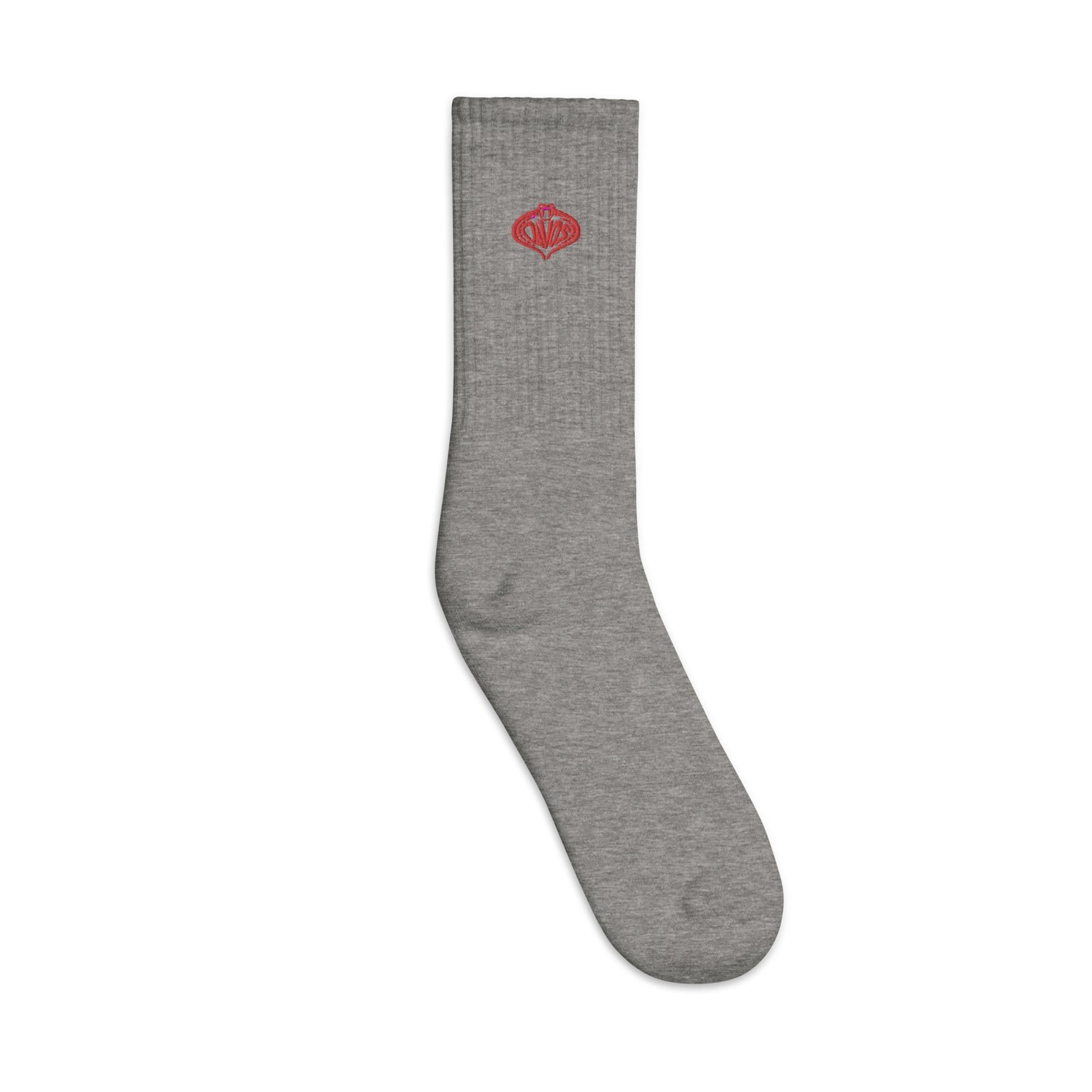 Davos Lizard People Logo Embroidered socks